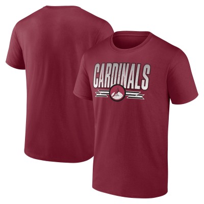 Arizona Cardinals Fanatics Cardinal Fading Out T-Shirt