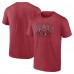 Arizona Cardinals Fanatics Cardinal Line Clash T-Shirt