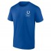 Indianapolis Colts Fanatics Royal Repeat Stats T-Shirt