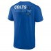 Indianapolis Colts Fanatics Royal Repeat Stats T-Shirt