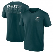 Футболка Philadelphia Eagles Repeat Stats - Midnight Green