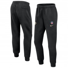 Штаны New Orleans Saints Nike Black 2024 Sideline Club