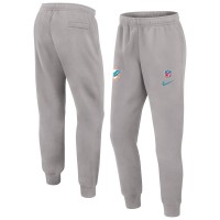 Miami Dolphins Nike Gray 2024 Sideline Club Pants