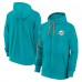 Толстовка на молнии Miami Dolphins Nike Aqua 2024 Sideline Club Толстовка на молнии Miami Dolphins Nike Aqua 2024 Sideline Club