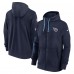 Толстовка на молнии Tennessee Titans Nike 2024 Sideline Club - Navy