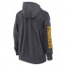 Толстовка на молнии Green Bay Packers Nike 2024 Sideline Club - Anthracite