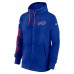 Толстовка на молнии Buffalo Bills Nike Royal 2024 Sideline Club