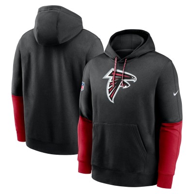 Толстовка Atlanta Falcons Nike Black 2024 Sideline Club