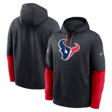 Толстовка Houston Texans Nike Navy 2024 Sideline Club
