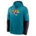 Jacksonville Jaguars Nike Teal 2024 Sideline Club Pullover Hoodie
