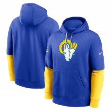 Los Angeles Rams Nike 2024 Sideline Club Pullover Hoodie - Royal