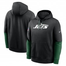 New York Jets Nike Black 2024 Sideline Club Pullover Hoodie New York Jets Nike Black 2024 Sideline Club Pullover Hoodie