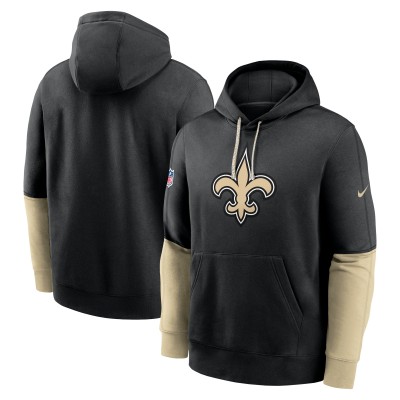 Толстовка New Orleans Saints Nike Black 2024 Sideline Club