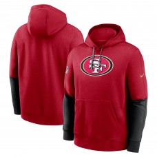 San Francisco 49ers Nike Scarlet 2024 Sideline Club Pullover Hoodie San Francisco 49ers Nike Scarlet 2024 Sideline Club Pullover Hoodie