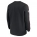 Arizona Cardinals Nike Black 2024 Sideline Coaches Long Sleeve Top