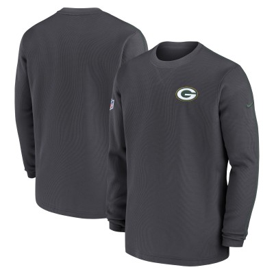 Кофта Green Bay Packers Nike 2024 Sideline Coaches - Anthracite