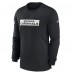 Arizona Cardinals Nike Black Sideline Player Performance Long Sleeve T-Shirt