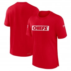 Футболка Kansas City Chiefs Nike Sideline Player Performance - Red