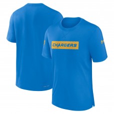 Футболка Los Angeles Chargers Nike Sideline Player Performance - Powder Blue