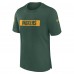 Футболка Green Bay Packers Nike Sideline Player Performance - Green