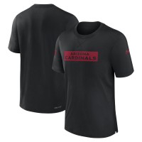 Arizona Cardinals Nike Black Sideline Player Performance T-Shirt