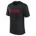 Arizona Cardinals Nike Black Sideline Player Performance T-Shirt