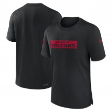 Футболка Atlanta Falcons Nike Black Sideline Player Performance Футболка Atlanta Falcons Nike Black Sideline Player Performance
