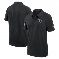 Las Vegas Raiders Nike Black 2024/25 Sideline Performance Polo Las Vegas Raiders Nike Black 2024/25 Sideline Performance Polo