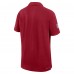 Arizona Cardinals Nike Cardinal 2024/25 Sideline Performance Polo