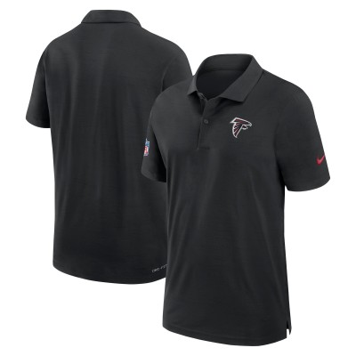 Atlanta Falcons Nike Black 2024/25 Sideline Performance Polo