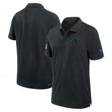 Carolina Panthers Nike Black 2024/25 Sideline Performance Polo