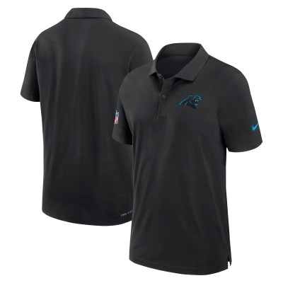 Carolina Panthers Nike Black 2024/25 Sideline Performance Polo