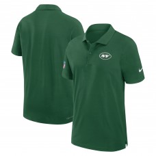 New York Jets Nike Green 2024/25 Sideline Performance Polo New York Jets Nike Green 2024/25 Sideline Performance Polo
