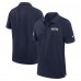 Seattle Seahawks Nike College Navy 2024/25 Sideline Performance Polo