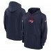 Толстовка New England Patriots Nike Sideline Jersey Performance - Navy