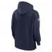 Толстовка New England Patriots Nike Sideline Jersey Performance - Navy