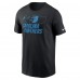 Футболка Carolina Panthers Nike Black Air Essential