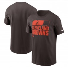 Футболка Cleveland Browns Nike Brown Air Essential
