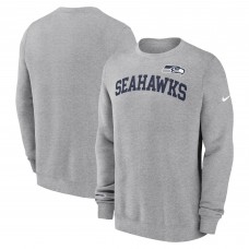 Кофта Seattle Seahawks Nike Club - Heather Gray