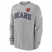 Свитшот Chicago Bears Nike Heather Gray Club Pullover