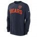 Кофта Chicago Bears Nike Navy Club