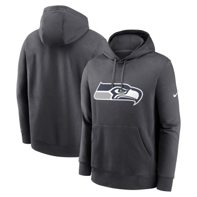 Seattle Seahawks Nike Anthracite Primetime Club Logo Hoodie