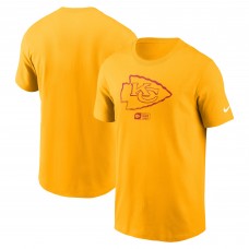 Футболка Kansas City Chiefs Nike Faded Essential&nbsp; - Gold