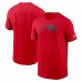 New England Patriots Nike Red Faded Essential T-Shirt