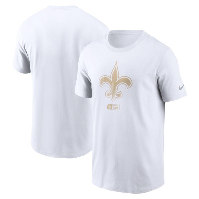 Футболка New Orleans Saints Nike White Faded Essential