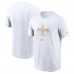 Футболка New Orleans Saints Nike White Faded Essential