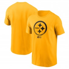 Футболка Pittsburgh Steelers Nike Gold Faded Essential