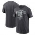Las Vegas Raiders Nike Anthracite Helmet Essential T-Shirt