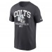 Indianapolis Colts Nike Anthracite Helmet Essential T-Shirt