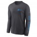 Los Angeles Chargers Nike Anthracite All Out Long Sleeve T-Shirt